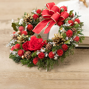 クリスマスプレゼント ギフト特集 イイハナ クリスマスツリーやリース 花の贈り物